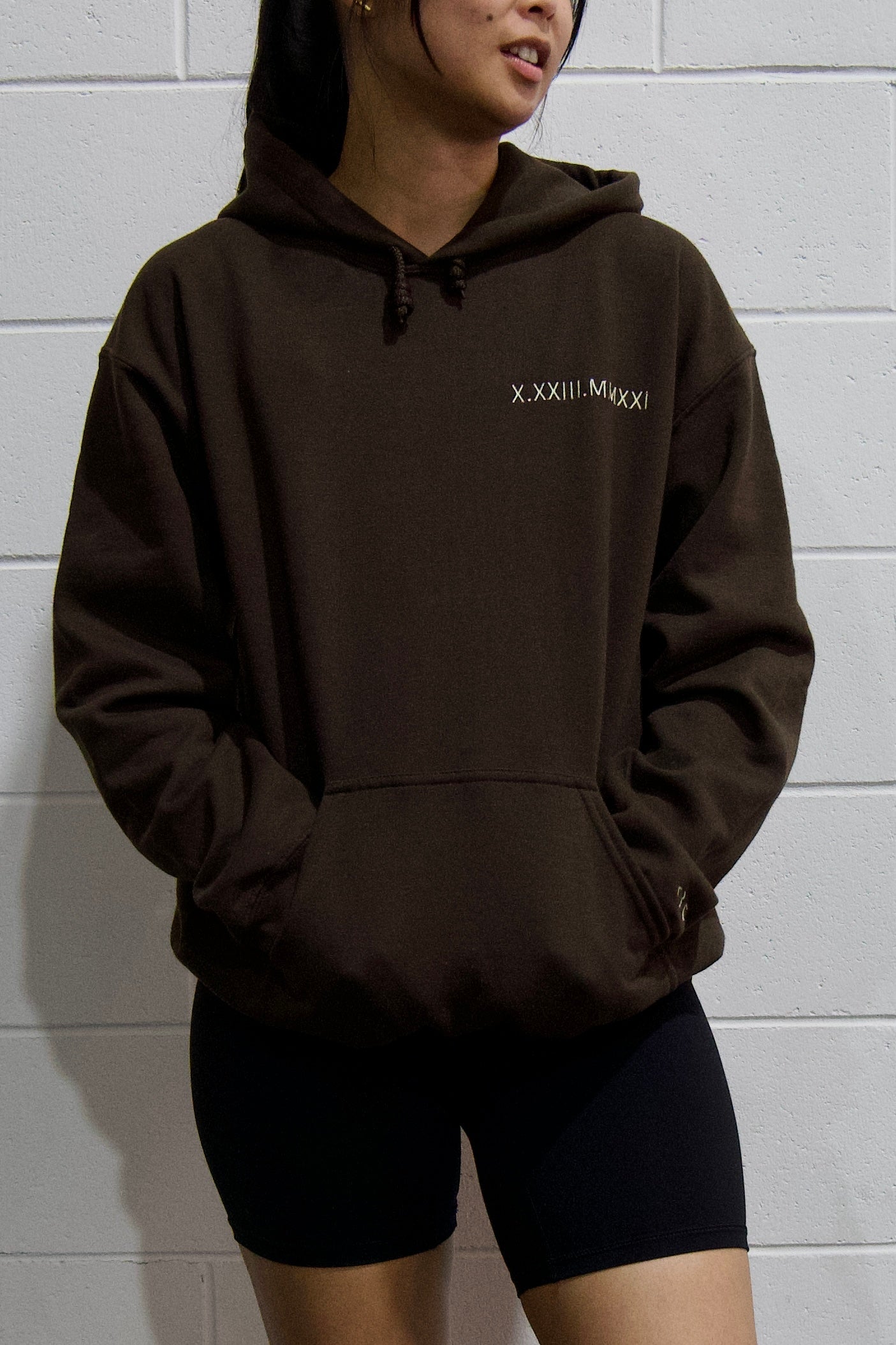 Custom Roman Numeral Hoodie