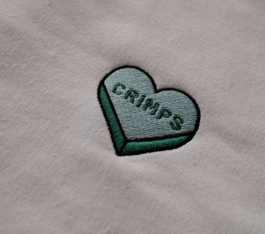 Climbing Candy Hearts Crewneck