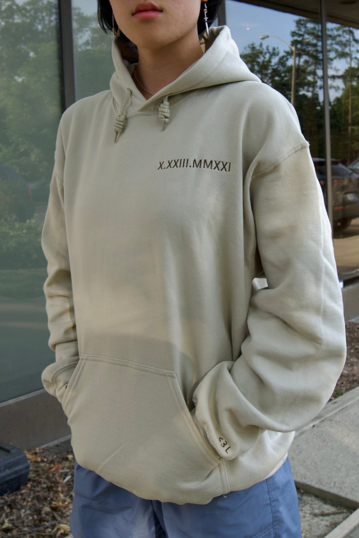 Custom Roman Numeral Hoodie